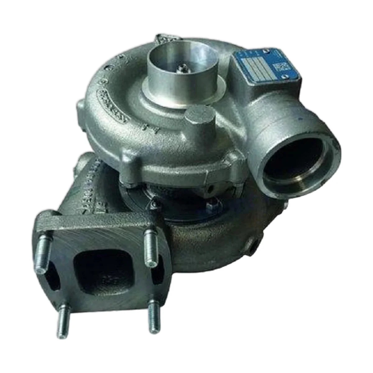 Image of a turbocharger on a white background