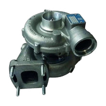 Image of a turbocharger on a white background