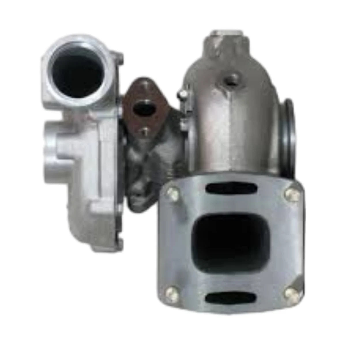 Image of a turbocharger on a white background