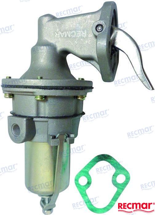 Pompe à carburant Mercury | OEM 86234A4 | GM 4 et 6 cylindres 153, 181, 250, 224, 225 | RECMAR