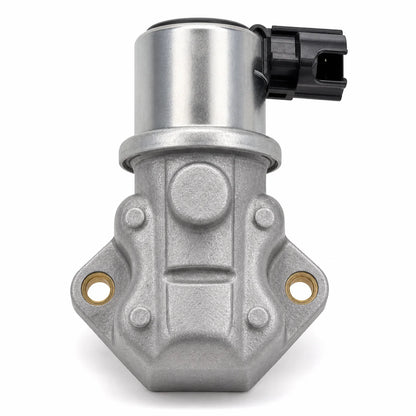 REC862998 Recmar MerCruiser idle air control valve with silver solenoid, cast aluminium body and black connector