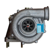 Image of a turbocharger on a white background.