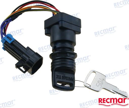 Interrupteur d'allumage Mercruiser | OEM 87-897716K01 | Allumage | Recmar