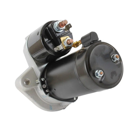 Image of a starter motor on a white background.