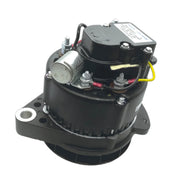 Image of an alternator on a white background.
