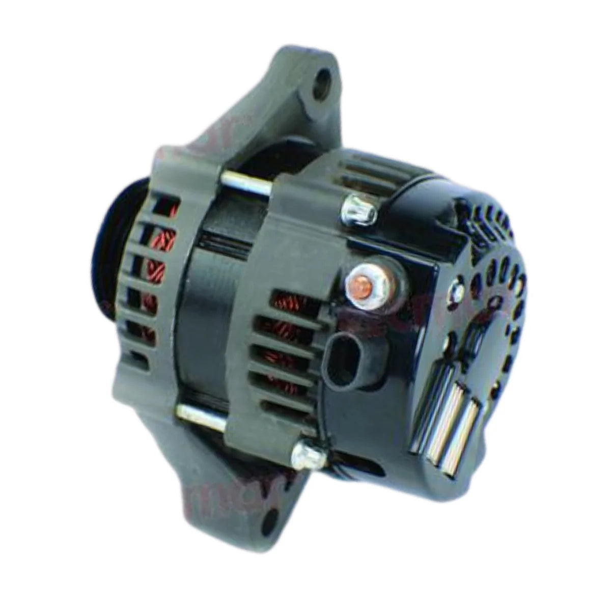 Image of an alternator on a white background.