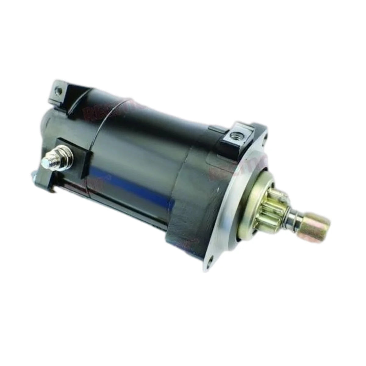 Image of a starter motor on a white background.