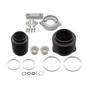 Image of various engine service and maintenance parts on a white background.