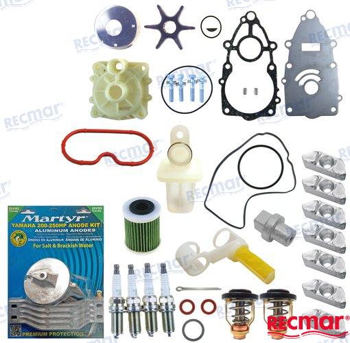 KIT DE MANTENIMIENTO YAMAHA | RECKITF225C | F225C (2009-15) F250A (2006-13) | RECMAR