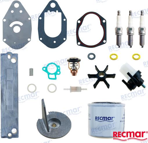 KIT DE SERVICIO MERCURY | RECKITMER40 | 40 HP EFI (3 cil.) | RECMAR