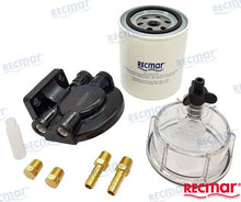 FILTRO DE COMBUSTIBLE CON SOPORTE DE ALUMINIO | OEM | FILTRO DE COMBUSTIBLE | RECMAR