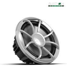 RECON 10 FA-S | Wet Sounds RECON™ Series 10-inch Free-Air Marine Subwoofer - 4Ω Black with XS Silver Grille - TMP Global