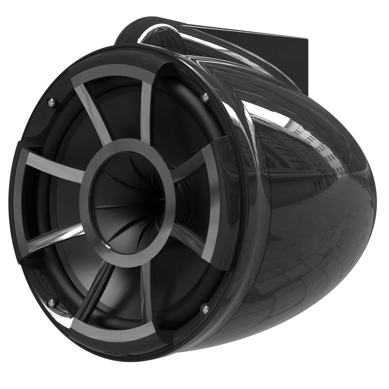 REV10™ Black V2 | Wet Sounds Revolution Series 10" Black Tower Speakers - TMP Global