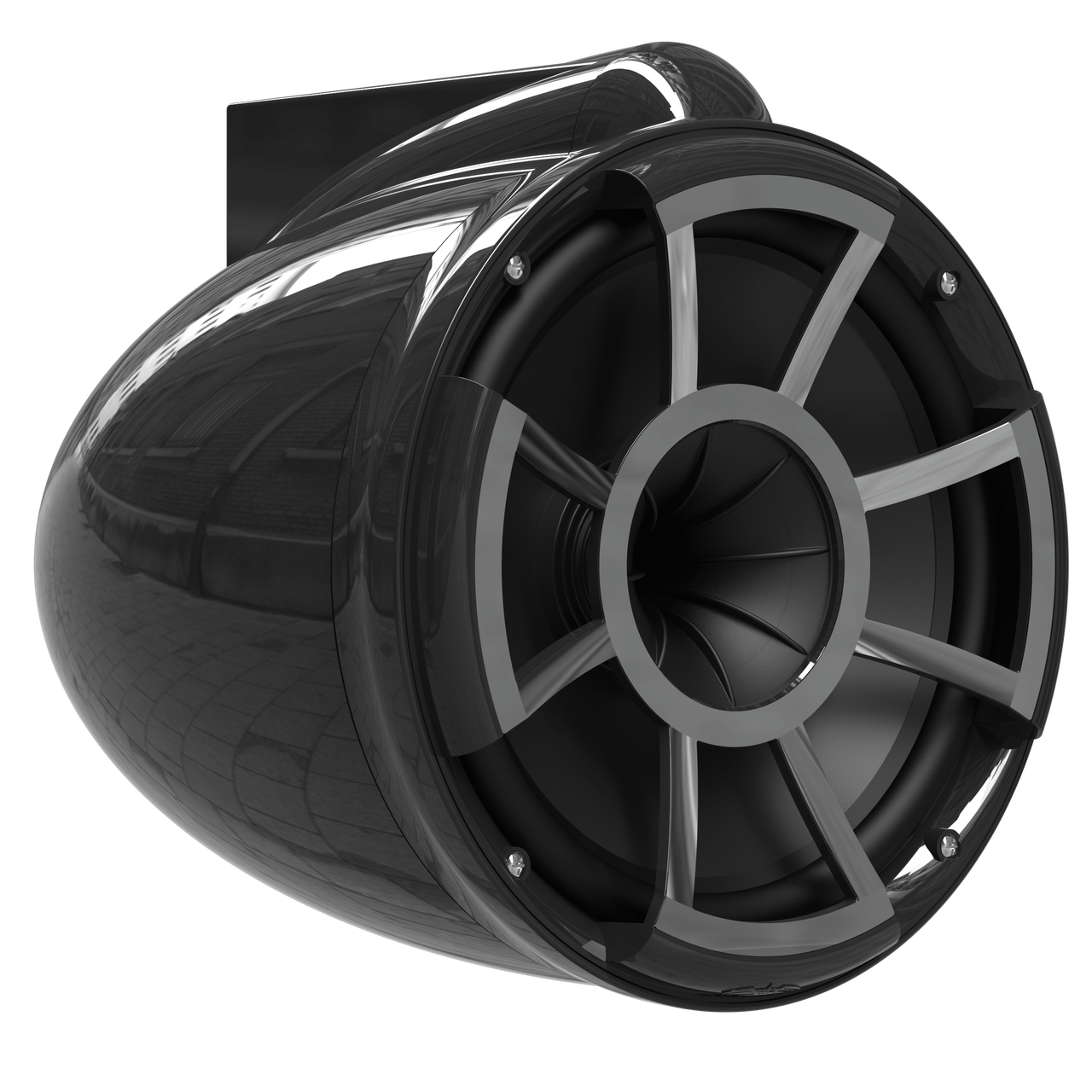 REV10™ Black V2 | Wet Sounds Revolution Series 10" Black Tower Speakers - TMP Global