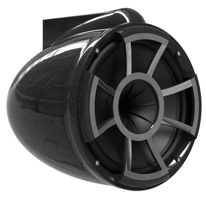 REV10™ Black V2 | Wet Sounds Revolution Series 10" Black Tower Speakers - TMP Global