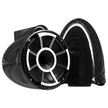WET SOUNDS WAKE SPEAKERS REV 10W-X V2 BLACK - PAIR | WETREV10B-XV2 - TMP Global
