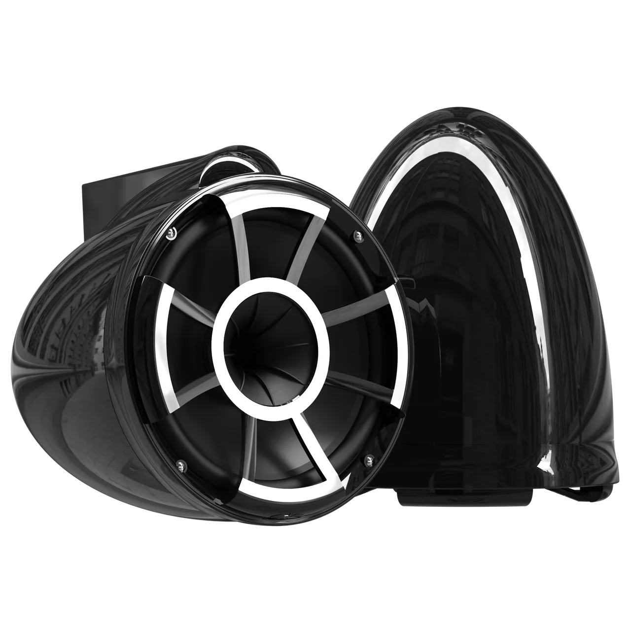 REV10™ Black V2 | Wet Sounds Revolution Series 10" Black Tower Speakers - TMP Global