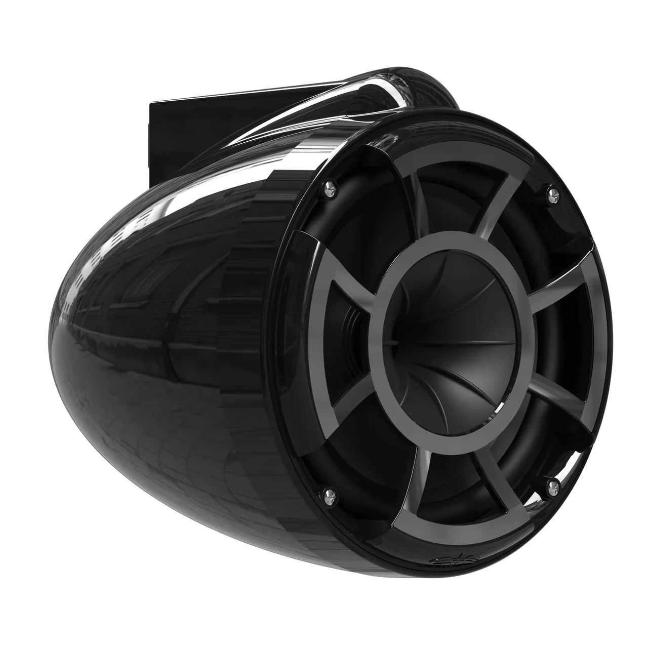 REV8™ Black V2 | Wet Sounds Revolution Series 8" Black Tower Speakers - TMP Global