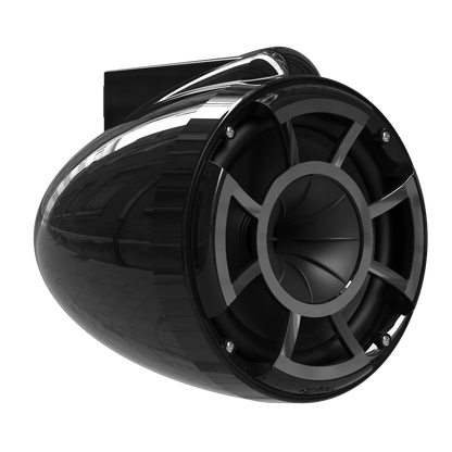 REV8™ Black V2 | Wet Sounds Revolution Series 8" Black Tower Speakers - TMP Global