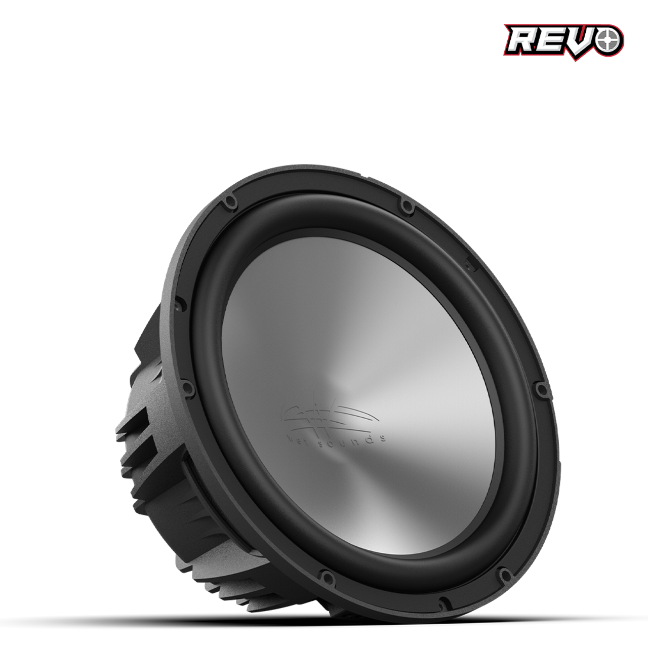 REVO 10 FA S2-B V2 | Wet Sounds REVO Series 10-inch Free-Air Marine Subwoofer - 2Ω Black - TMP Global