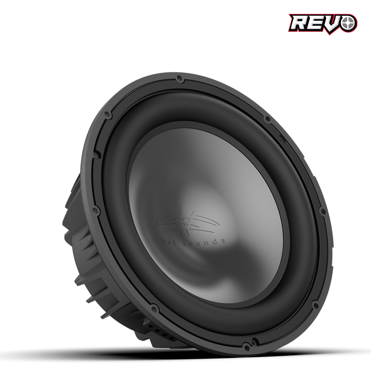 REVO 12 HP S4 V3 | Wet Sounds REVO Series 12-inch High-Power Marine Subwoofer - 4Ω Black - TMP Global
