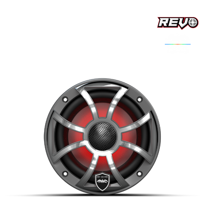 WET SOUNDS REVO SPEAKERS 6,5" - 6-XSW-SS GUNMETAL PAIR | WETREVO6-XS-G-SS - TMP Global