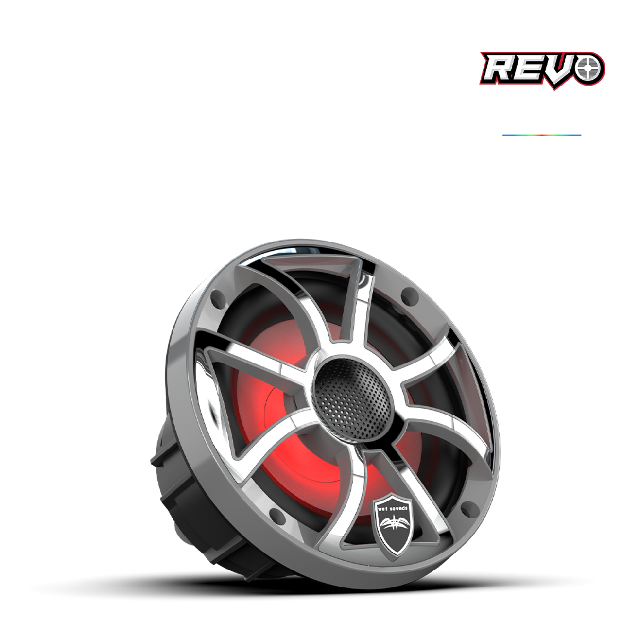 WET SOUNDS REVO SPEAKERS 6,5" - 6-XSW-SS GUNMETAL PAIR | WETREVO6-XS-G-SS - TMP Global