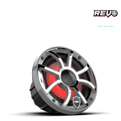 WET SOUNDS REVO SPEAKERS 6,5" - 6-XSW-SS GUNMETAL PAIR | WETREVO6-XS-G-SS - TMP Global