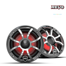 WET SOUNDS REVO SPEAKERS 6,5" - 6-XSW-SS GUNMETAL PAIR | WETREVO6-XS-G-SS - TMP Global