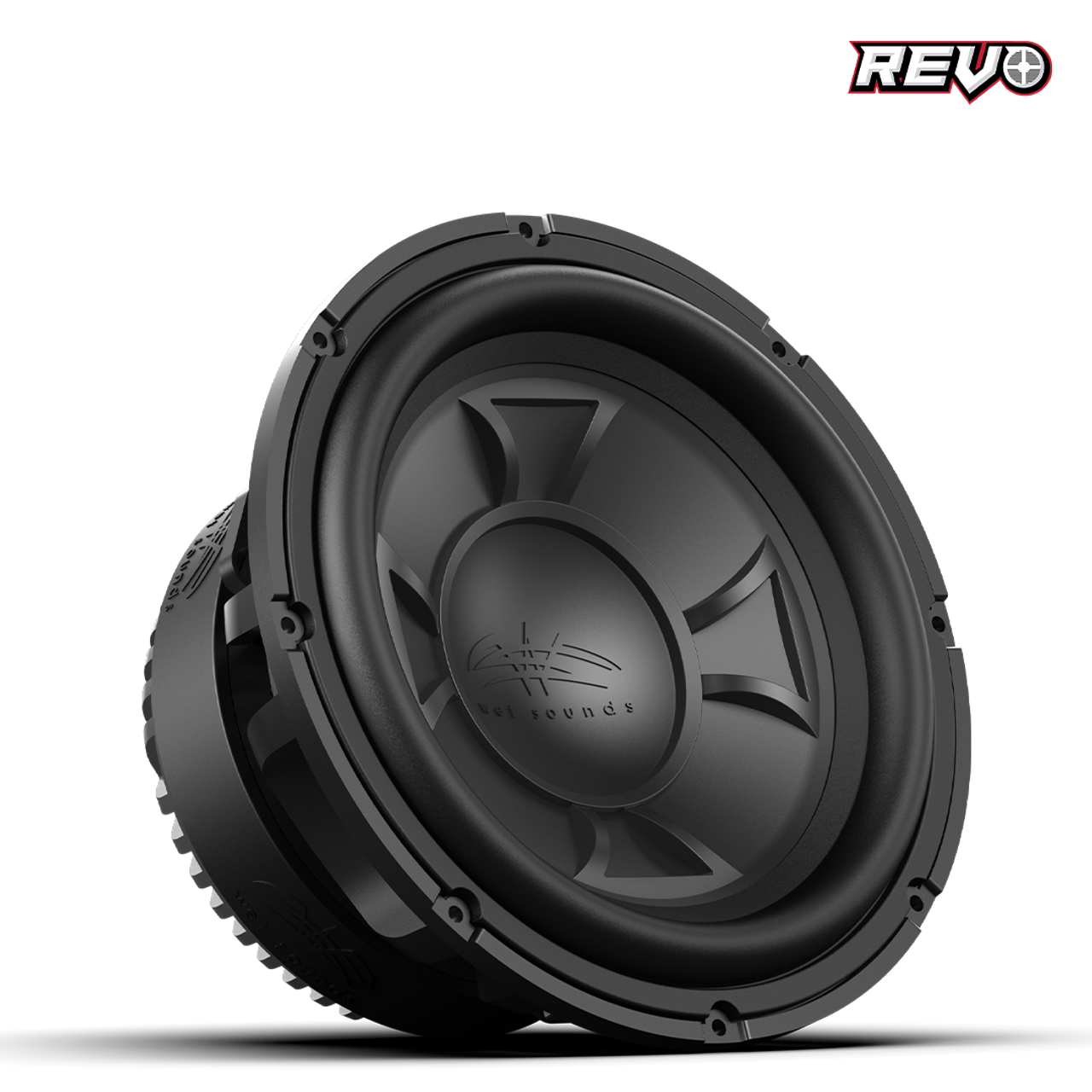 REVO 12 XXX V4-B | Wet Sounds REVO Series XXX 12-inch SPL Marine Subwoofer - Dual 2Ω Black - TMP Global