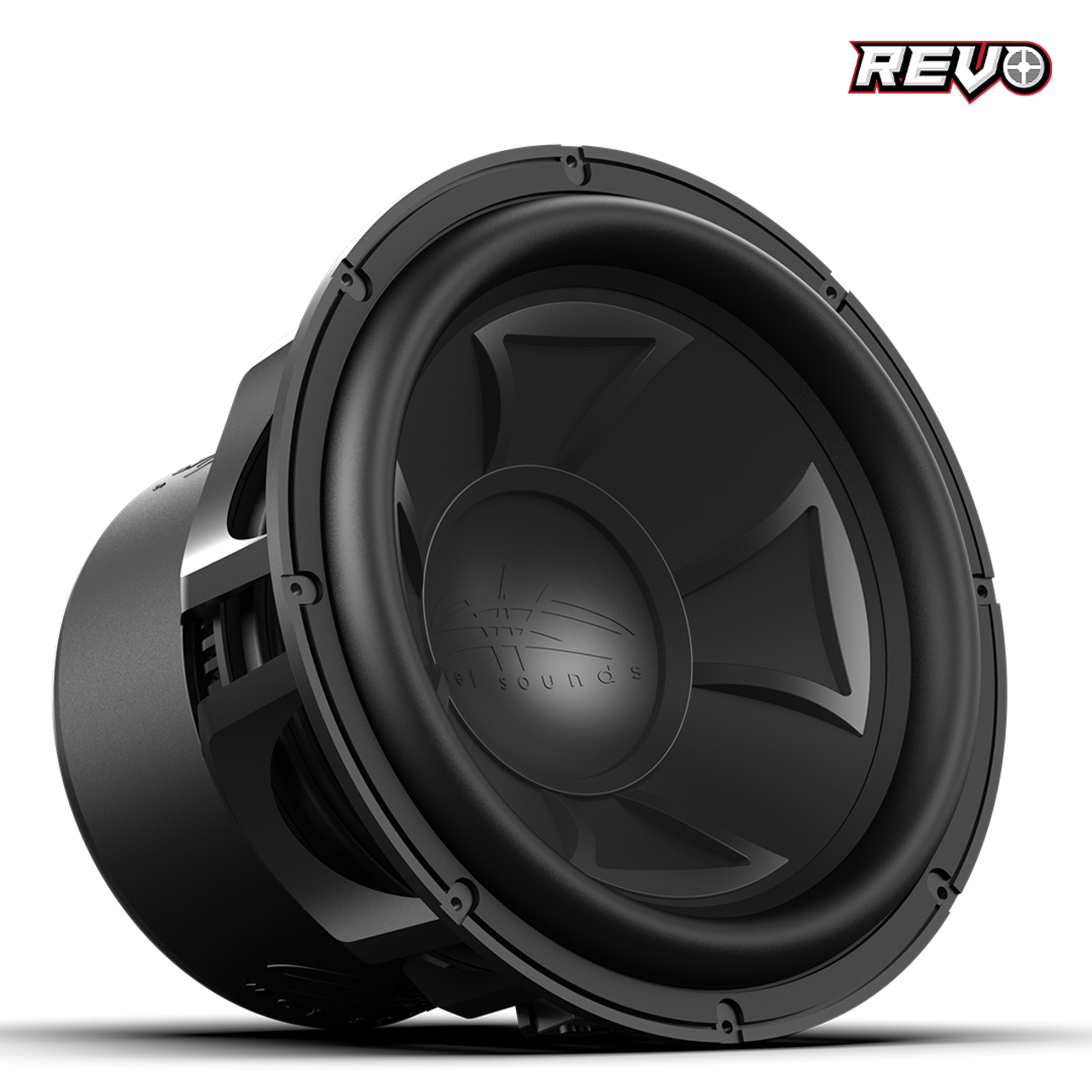 REVO 15 XXX V4-B | Wet Sounds REVO Series XXX 15-inch SPL Marine Subwoofer - Dual 2Ω Black - TMP Global