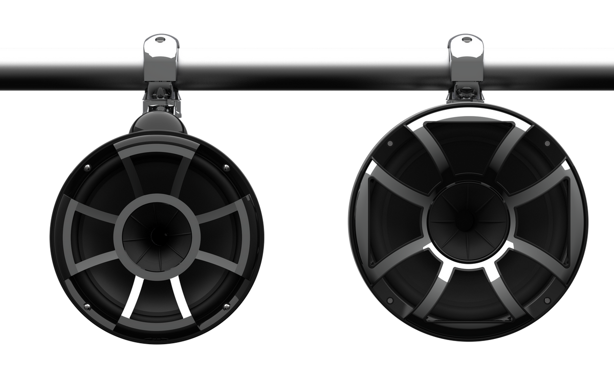 REV 10 HD Black | Wet Sounds REV HD Series 10" Black Tower Speakers - TMP Global