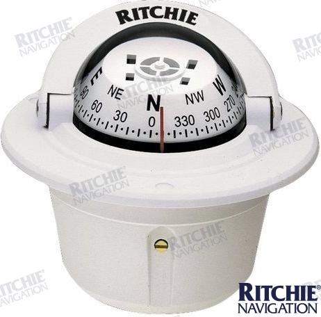 COMPASS F-50 BLANC | OEM 50 W | COMPASS | RITCHIE NAVIGATION