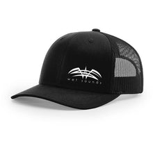 Richardson Youth Snap Back Cap - Black w/White Offset Wet Sounds Logo - TMP Global