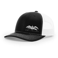 Richardson Snap Back Cap - Black & White w/White Offset Wet Sounds Logo - TMP Global