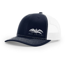 Richardson Snap Back Cap - Navy & White w/White Offset Wet Sounds Logo - TMP Global