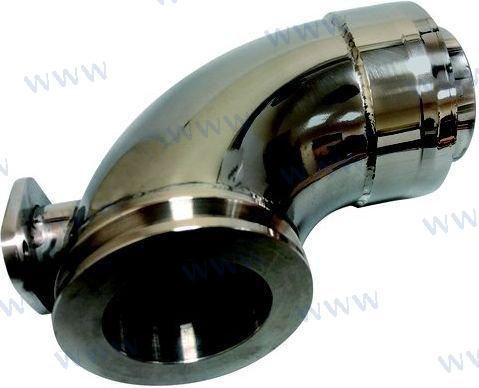 Codo Volvo Penta Inox. 845261 | OEM 3091000 | TMD40A, B, C TAMD40A, B AQD40A AQAD40A, B | RECMAR