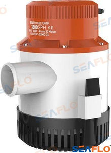 Pompe de cale non automatique 750 gal/h 24 V | OEM 2G75001 | Pompes | Seaflow
