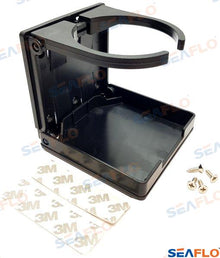 PORTABEBIDAS PLEGABLE Y AJUSTABLE - NEGRO | OEM 201 | ACCESORIOS | SEAFLOW