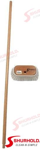 BROSSE RIGIDE À MAIN FILETÉE 48 POUCES | OEM 1950 | ENTRETIEN | SHURHOLD