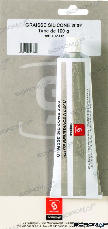 GRASA SILICONA 2002 TUBO 100 GR | OEM 102002 | MANTENIMIENTO | SOROMAP
