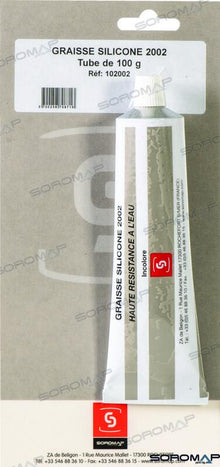 GRASA SILICONA 2002 TUBO 100 GR | OEM 102002 | MANTENIMIENTO | SOROMAP