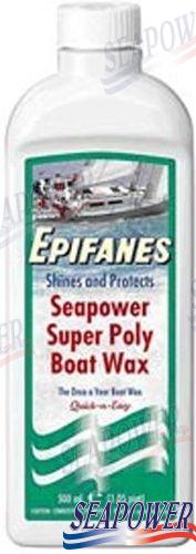 CERA PARA BARCOS SEAPOWER SUPER POLY 500ML | OEM 500 | LIMPIEZA |