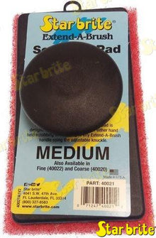 Estropajo rojo mediano | OEM 40021 | Mantenimiento | Starbrite