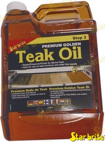 ACEITE DE TECA DORADA PREMIUM 1 GALÓN | OEM 85100 | MANTENIMIENTO | STARBRITE