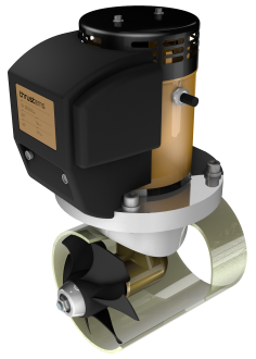 THRUSTEMS MOTOR BOW THRUSTER S55 TUNEL 150 12V | OEM  64002M | GOLDENSHIP