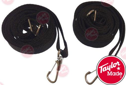 Sangle de réglage noire de 1,8 m (lot de 2) | OEM 11993 | Quincaillerie | Fabrication sur mesure