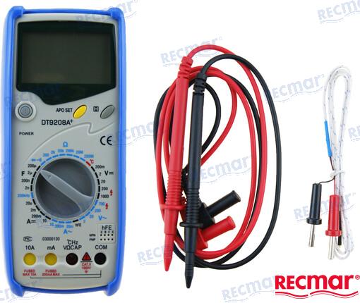MULTIMETER DIGITAL HIBOK-89C | OEM  145 | PARTS |