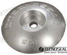 Anode simple en alliage de zinc pour gouvernail | OEM 00100 | Anodes | Tecnoseal