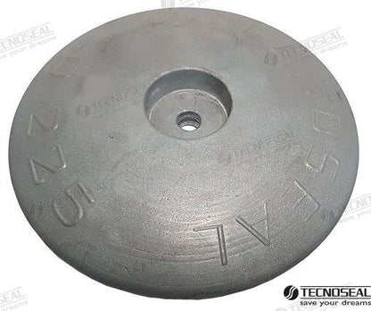 ÁNODO DE DISCO SIMPLE 225 MM PESADO | OEM 00107AL | ÁNODO DE DISCO | TECNOSEAL